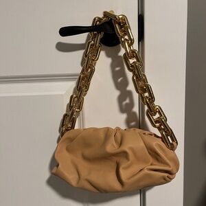 Bottega Veneta small caramel color